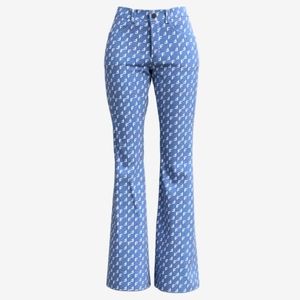 FINESSE Sweetie Logo Jean size L Blue